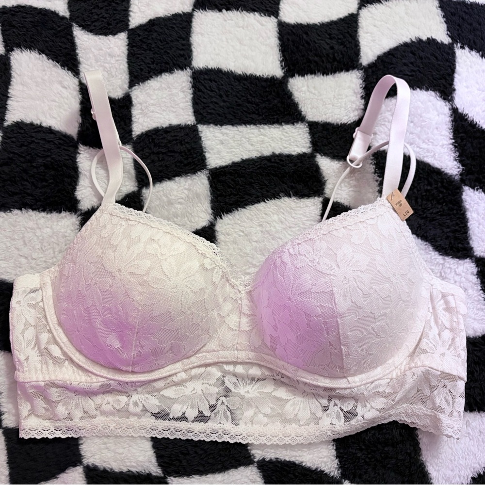 PINK Balconette Bra